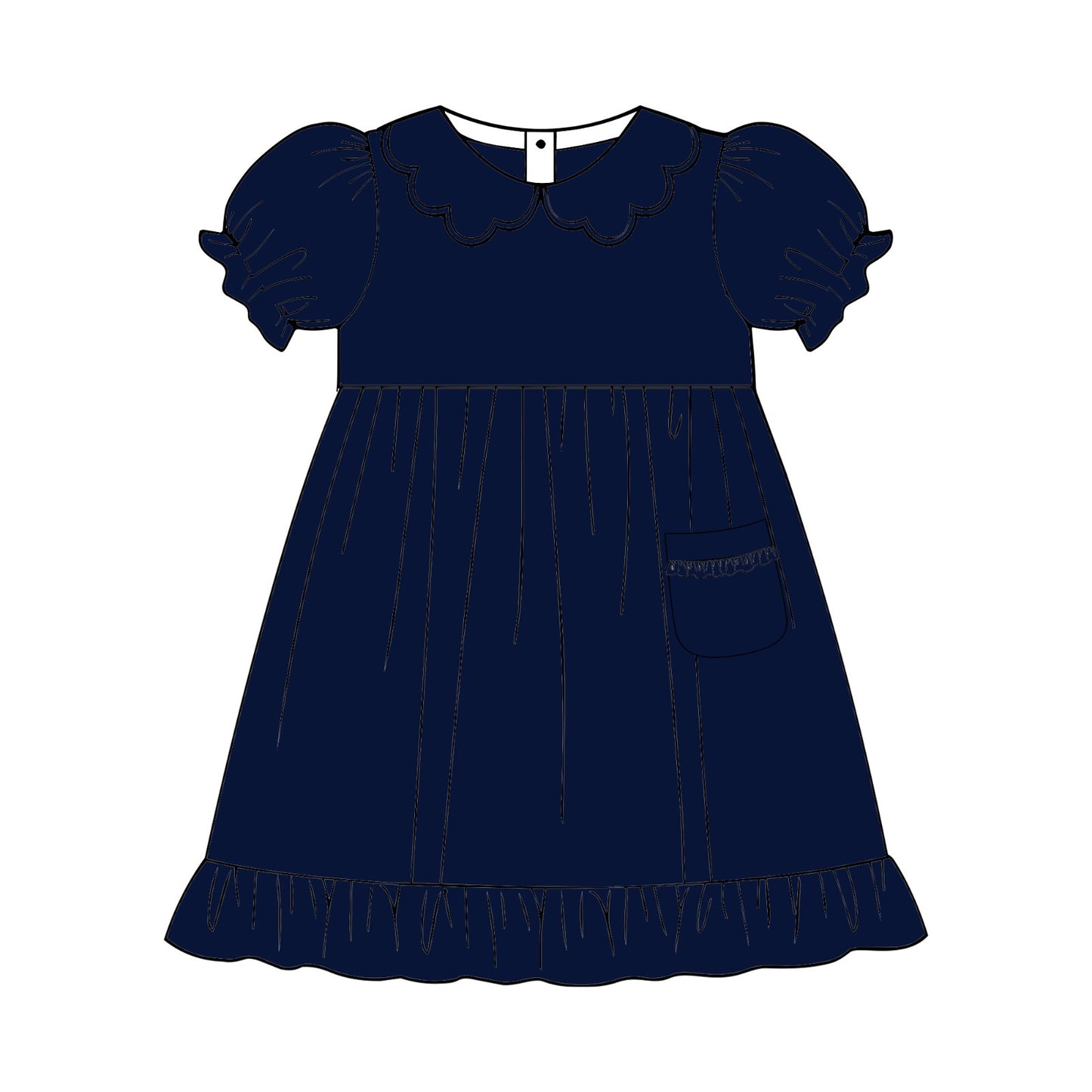Navy dress