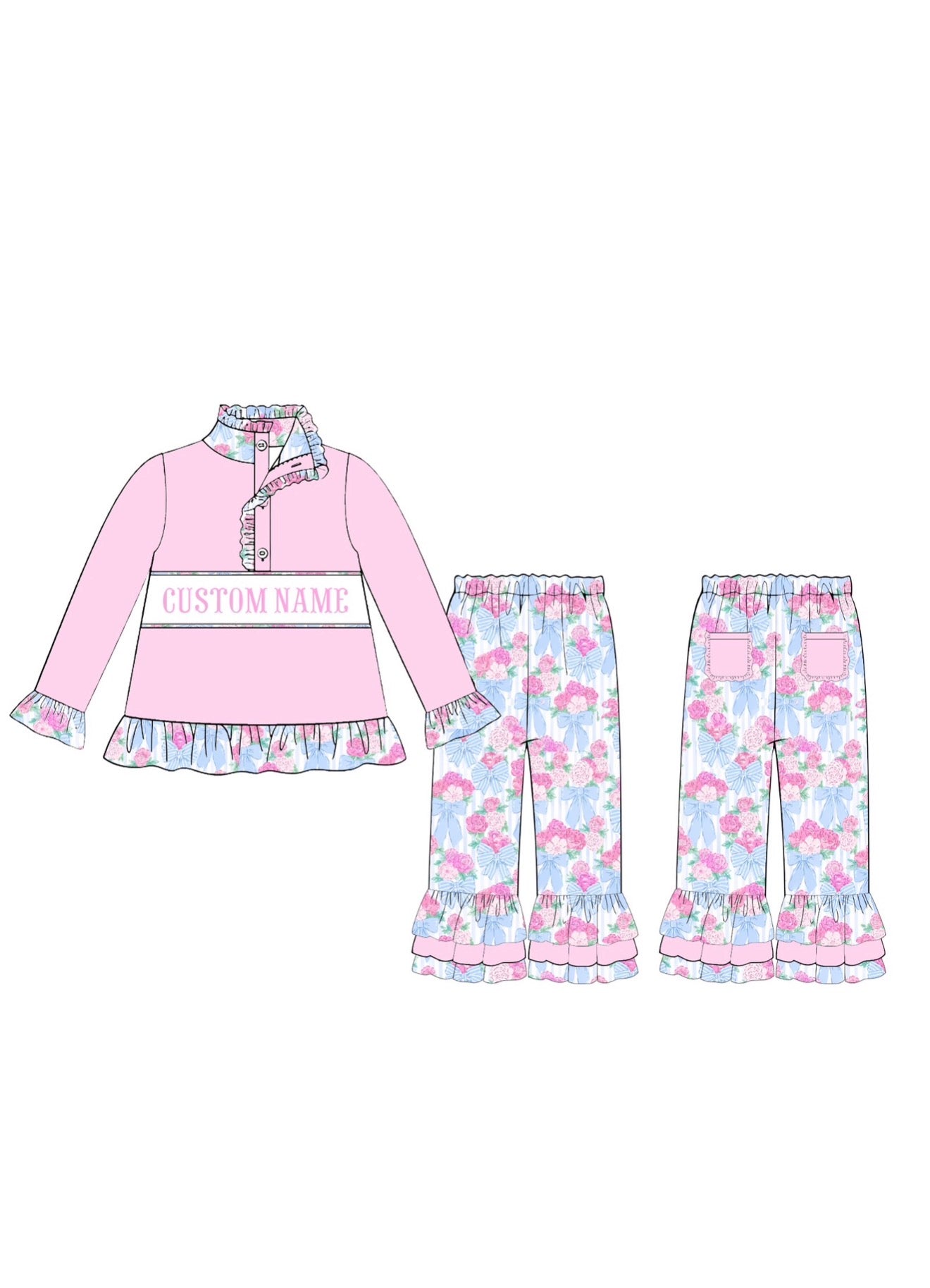 Blush & Blue