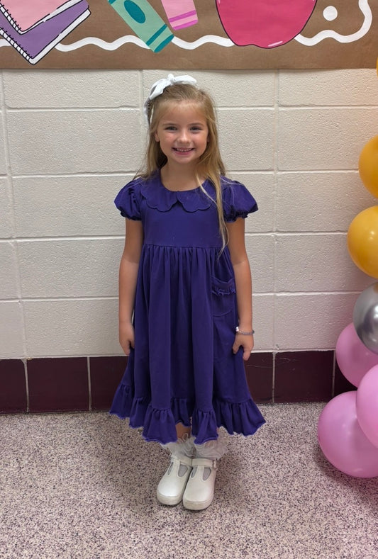 Purple dress